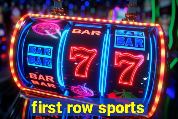 first row sports